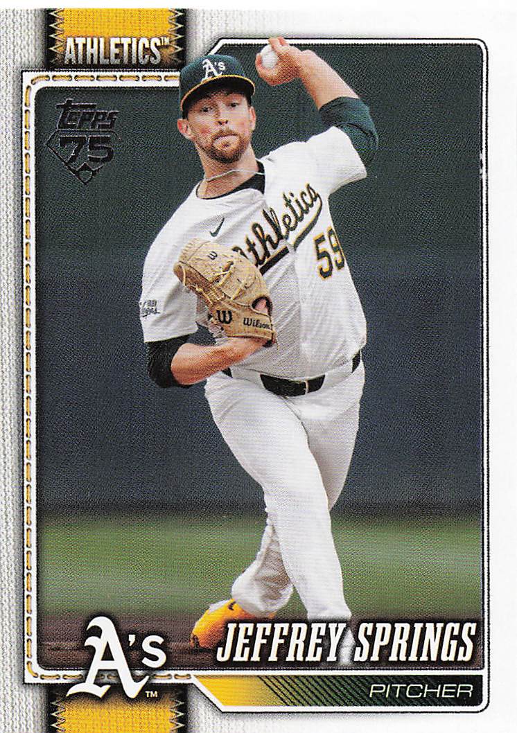 2026 Topps Baseball Jeffrey Springs #87