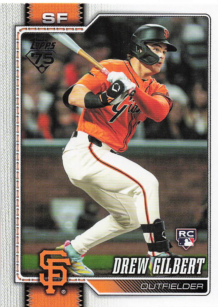 2026 Topps Baseball Drew Gilbert #155 Rookie