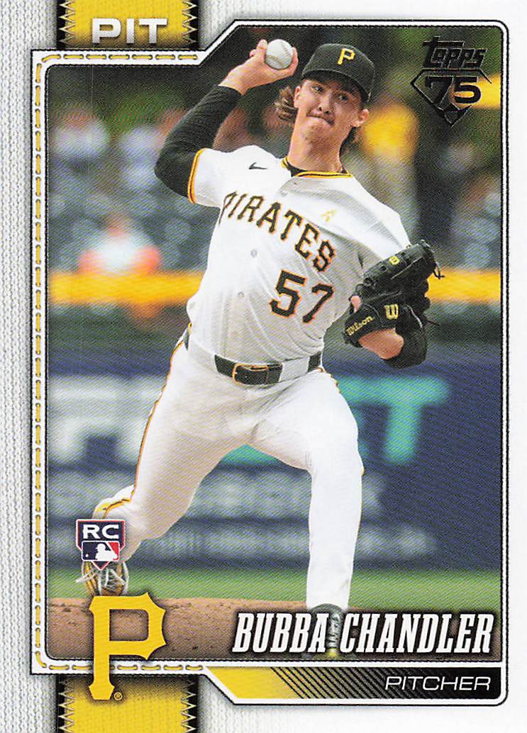 2026 Topps Baseball Bubba Chandler #283 Rookie