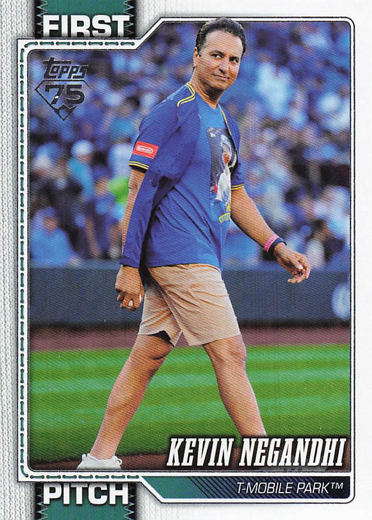 2026 Topps Baseball First Pitch Kevin Negandhi #FP-4