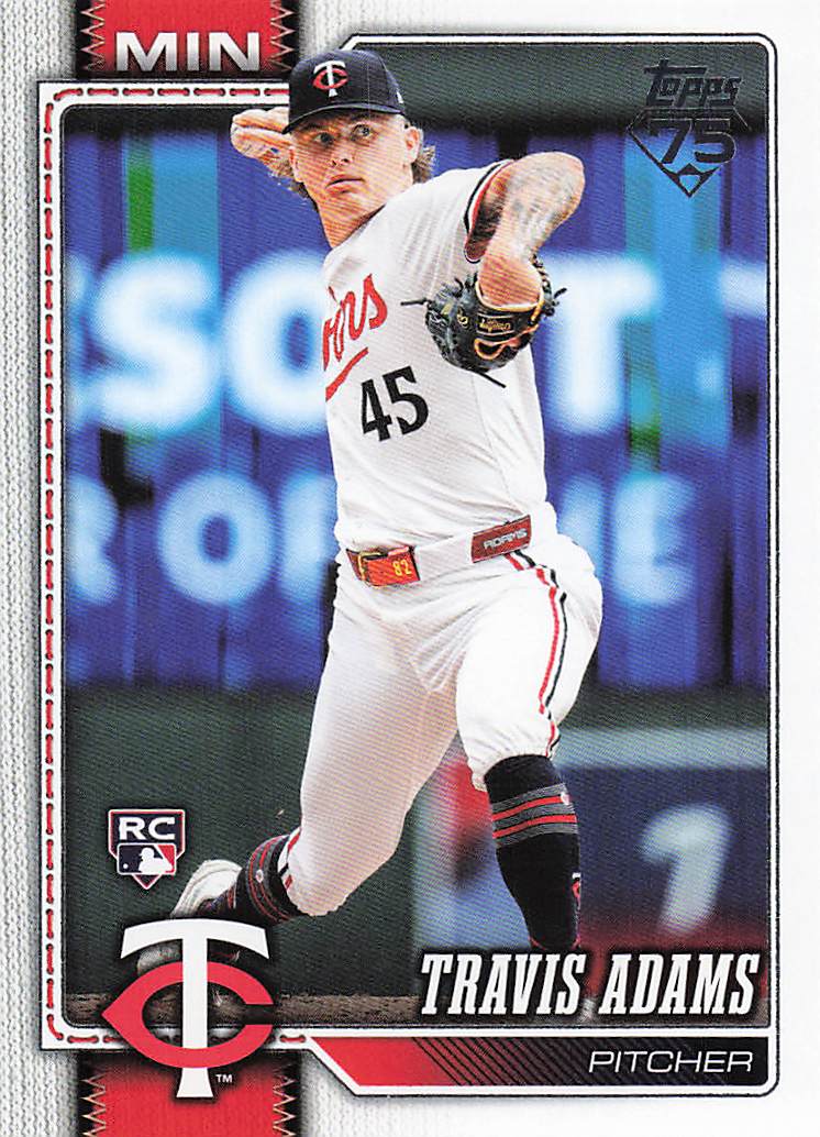 2026 Topps Baseball Travis Adams #149 Rookie