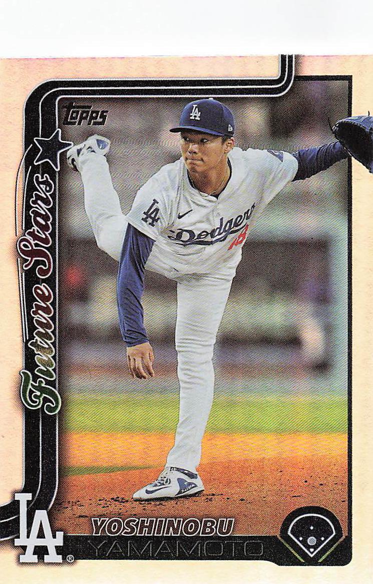 2025 Topps Baseball Rainbow Foil Yoshinobu Yamamoto #231
