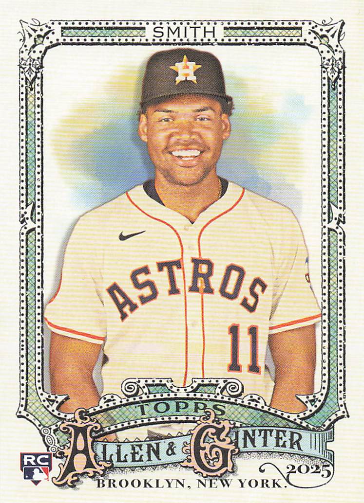 2025 Topps Allen & Ginter Baseball Cam Smith #189 Rookie