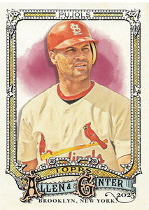 2025 Topps Allen & Ginter Baseball Albert Pujols #1
