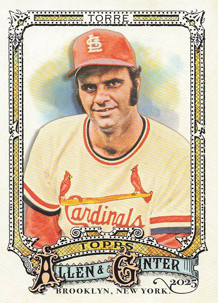 2025 Topps Allen & Ginter Baseball Joe Torre #27