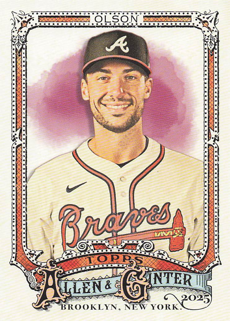 2025 Topps Allen & Ginter Baseball Matt Olson #168