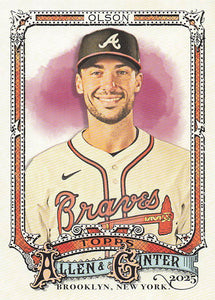 2025 Topps Allen & Ginter Baseball Matt Olson #168