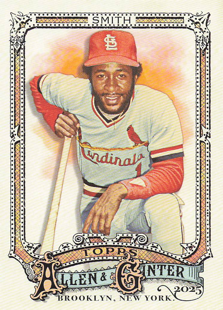 2025 Topps Allen & Ginter Baseball Ozzie Smith #58