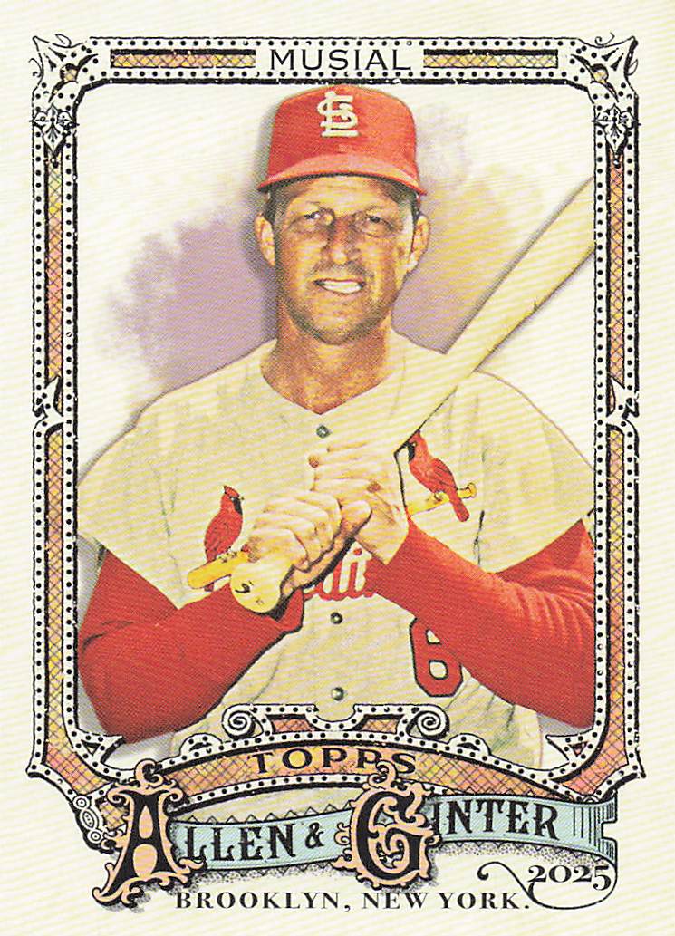 2025 Topps Allen & Ginter Baseball Stan Musial #64