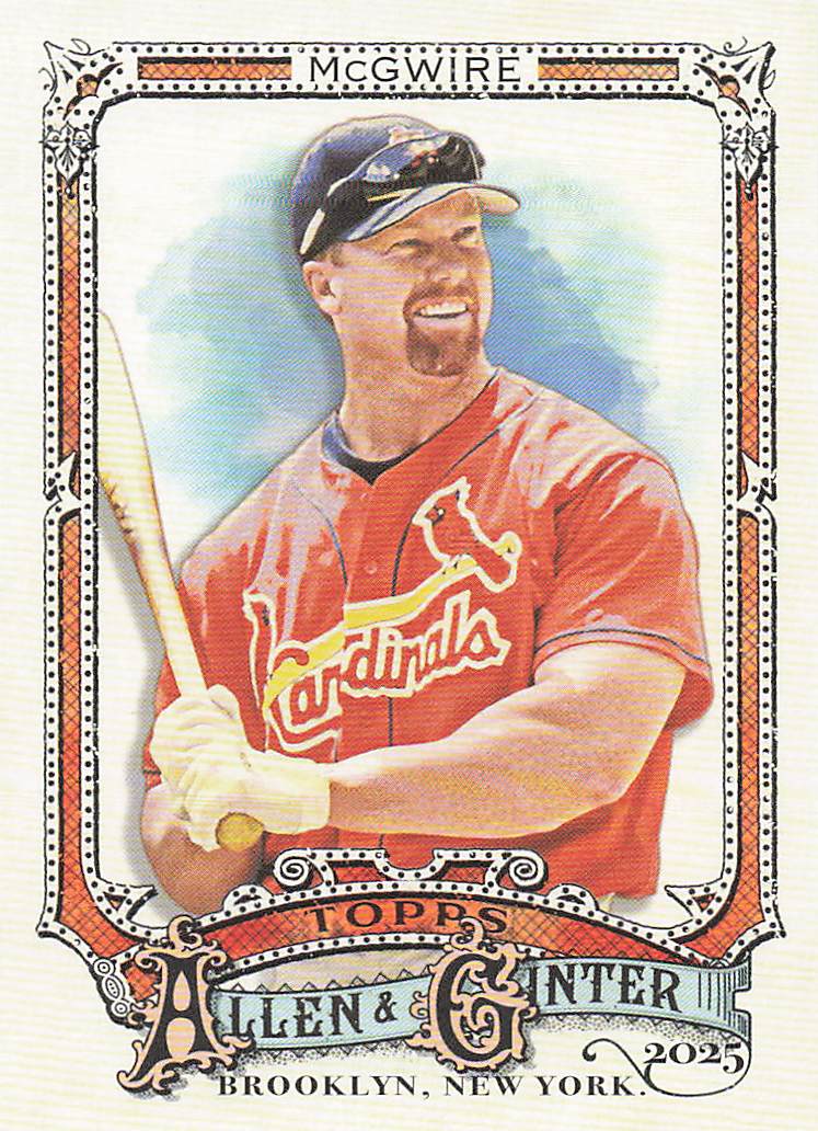 2025 Topps Allen & Ginter Baseball Mark McGwire #2