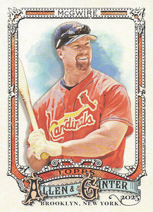 2025 Topps Allen & Ginter Baseball Mark McGwire #2