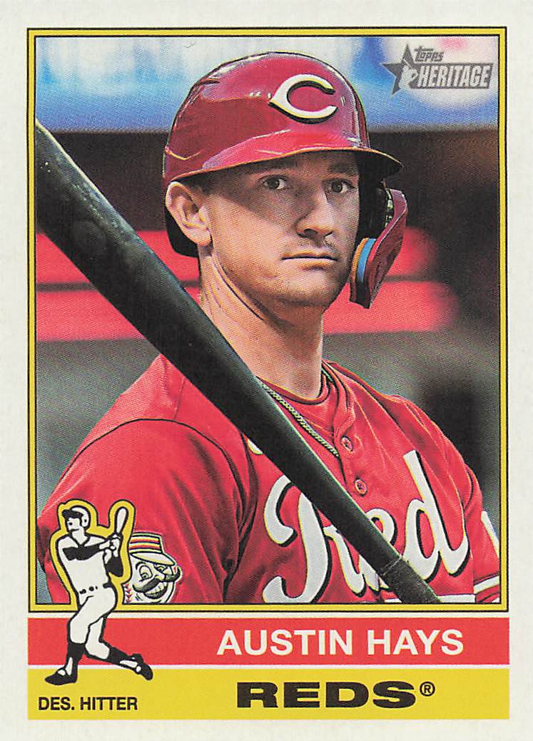 2025 Topps Heritage Baseball Austin Hays #617