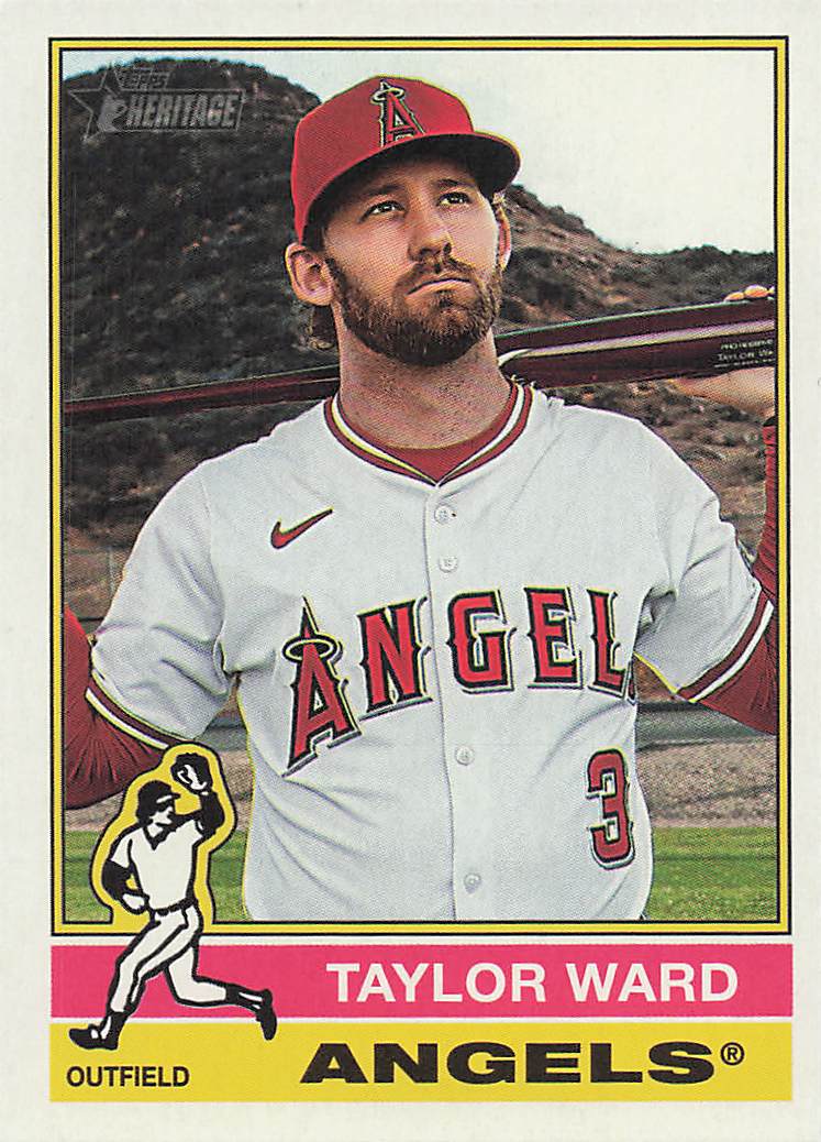 2025 Topps Heritage Baseball Taylor Ward #643