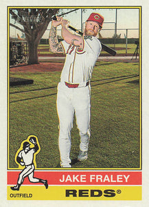 2025 Topps Heritage Baseball Jake Fraley #686
