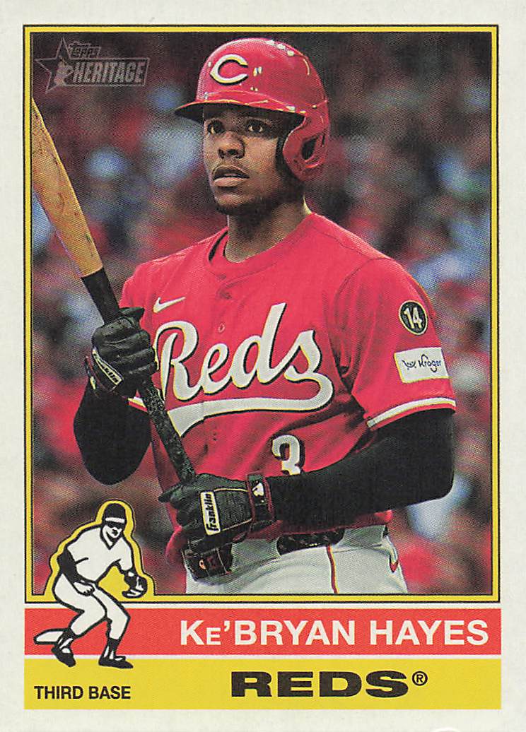 2025 Topps Heritage Baseball Ke'Bryan Hayes #580