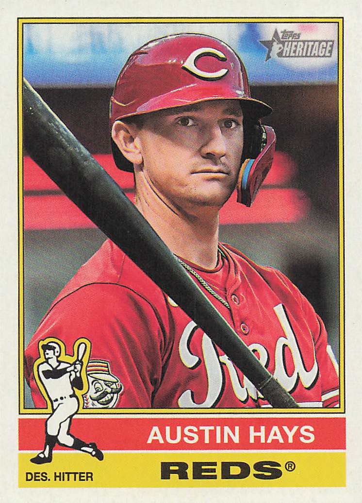 2025 Topps Heritage Baseball Austin Hays #617