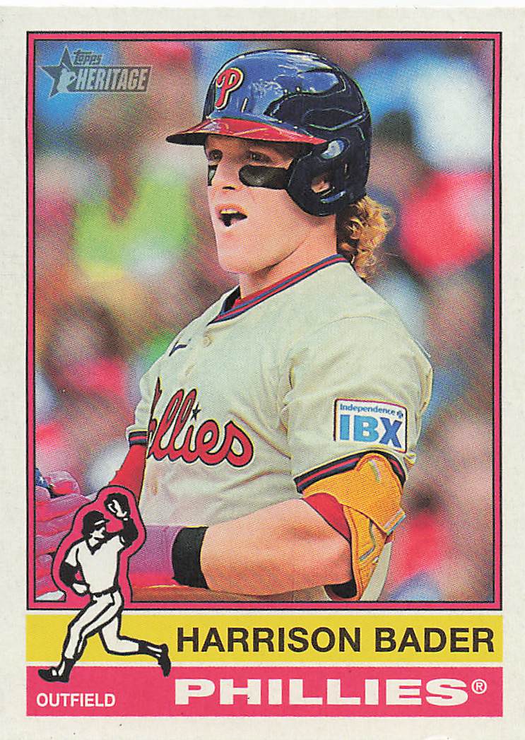 2025 Topps Heritage Baseball Harrison Bader #503