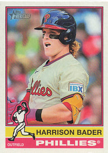 2025 Topps Heritage Baseball Harrison Bader #503