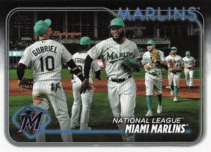 2024 Topps Baseball Miami Marlins #252