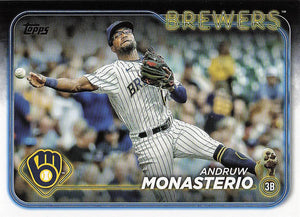 2024 Topps Baseball Andruw Monasterio #240