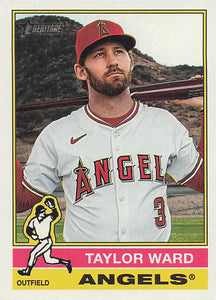 2025 Topps Heritage Baseball Taylor Ward #643