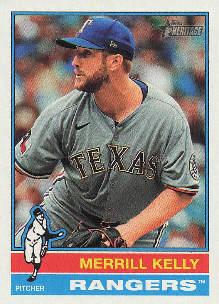 2025 Topps Heritage Baseball Merrill Kelly #514