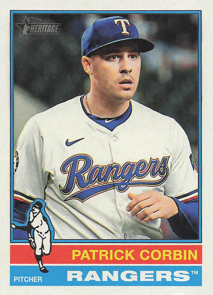 2025 Topps Heritage Baseball Patrick Corbin #619