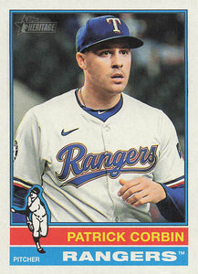 2025 Topps Heritage Baseball Patrick Corbin #619