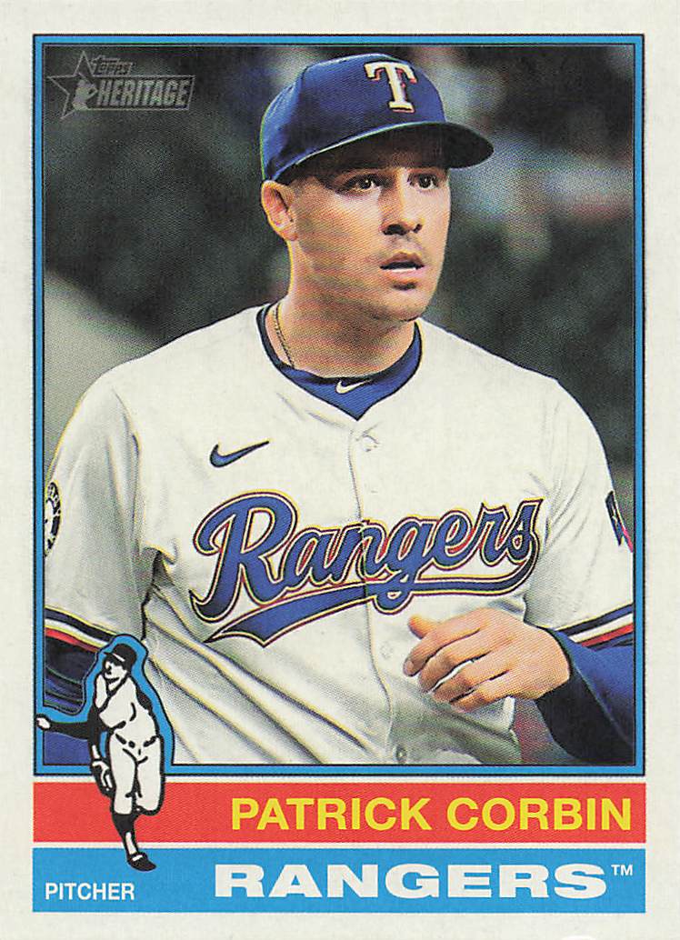 2025 Topps Heritage Baseball Patrick Corbin #619