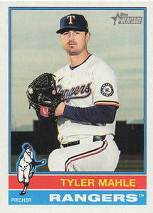 2025 Topps Heritage Baseball Tyler Mahle #613