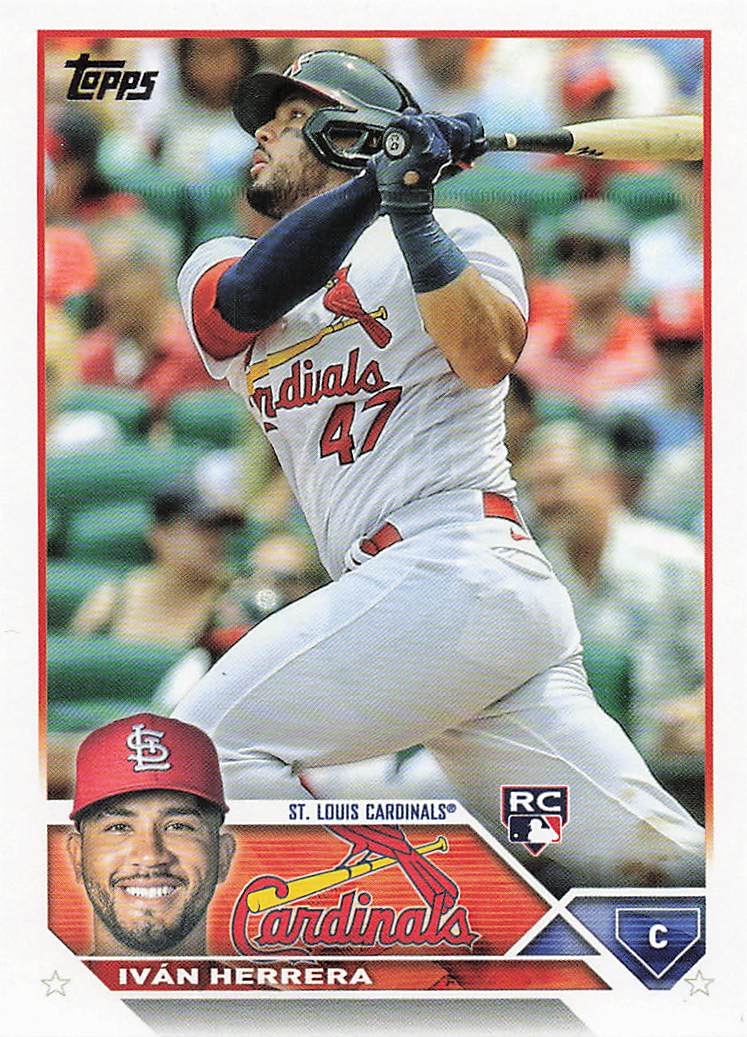2023 Topps Baseball Iván Herrera #58 Rookie