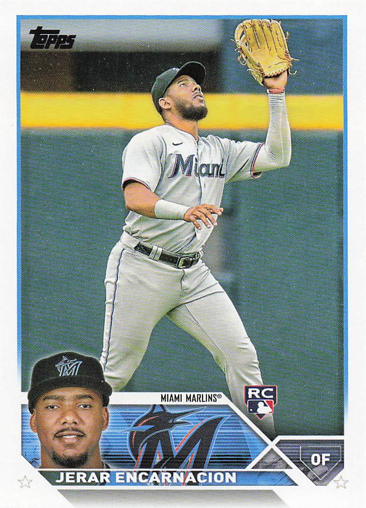 2023 Topps Baseball Jerar Encarnacion #318 Rookie