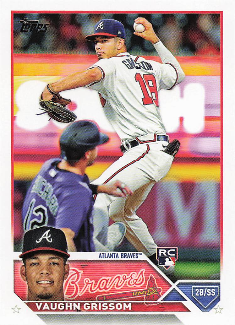2023 Topps Baseball Vaughn Grissom #275 Rookie