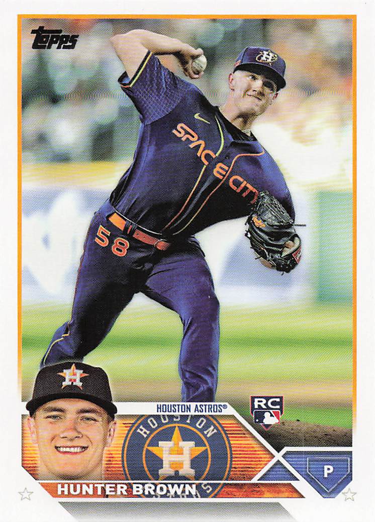 2023 Topps Baseball Hunter Brown #111 Rookie