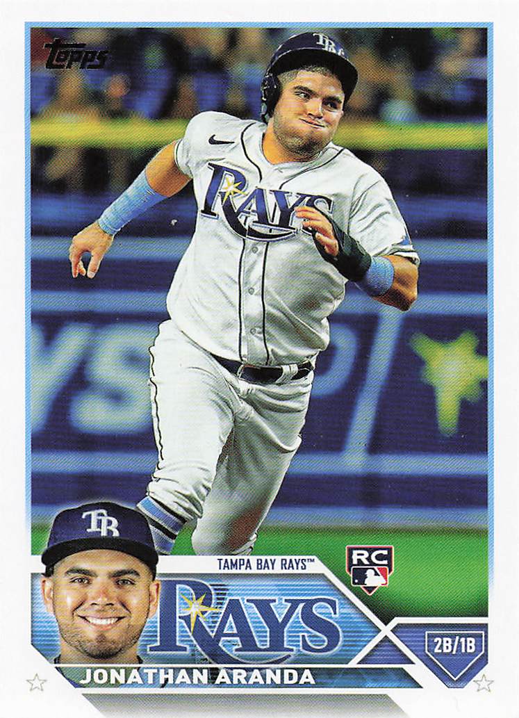 2023 Topps Baseball Jonathan Aranda #154 Rookie