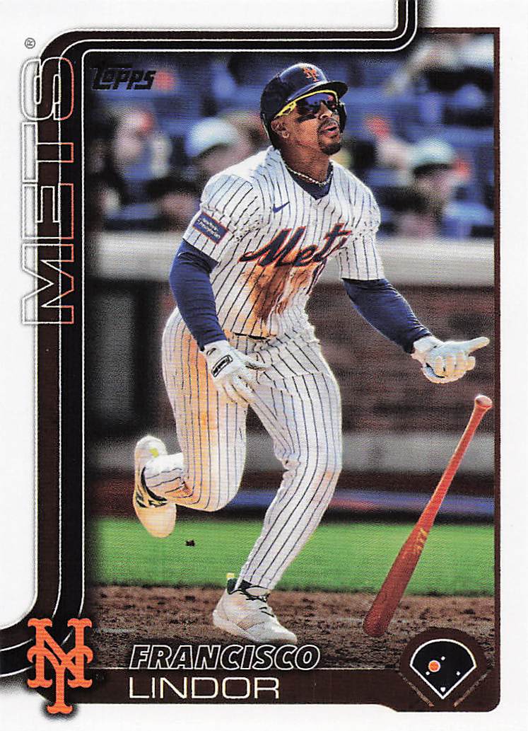 2025 Topps Baseball Francisco Lindor #350