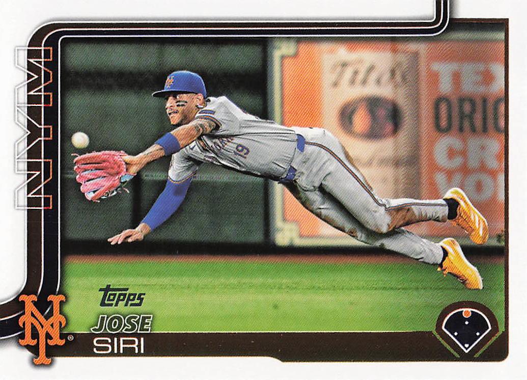 2025 Topps Baseball Jose Siri #373