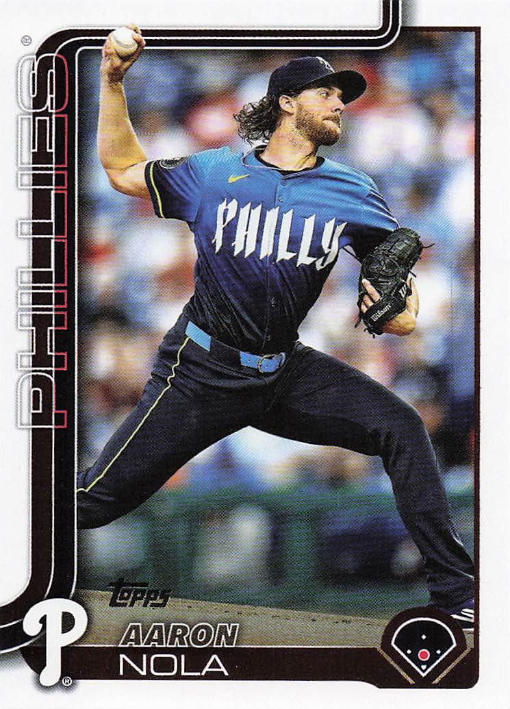 2025 Topps Baseball Aaron Nola #454