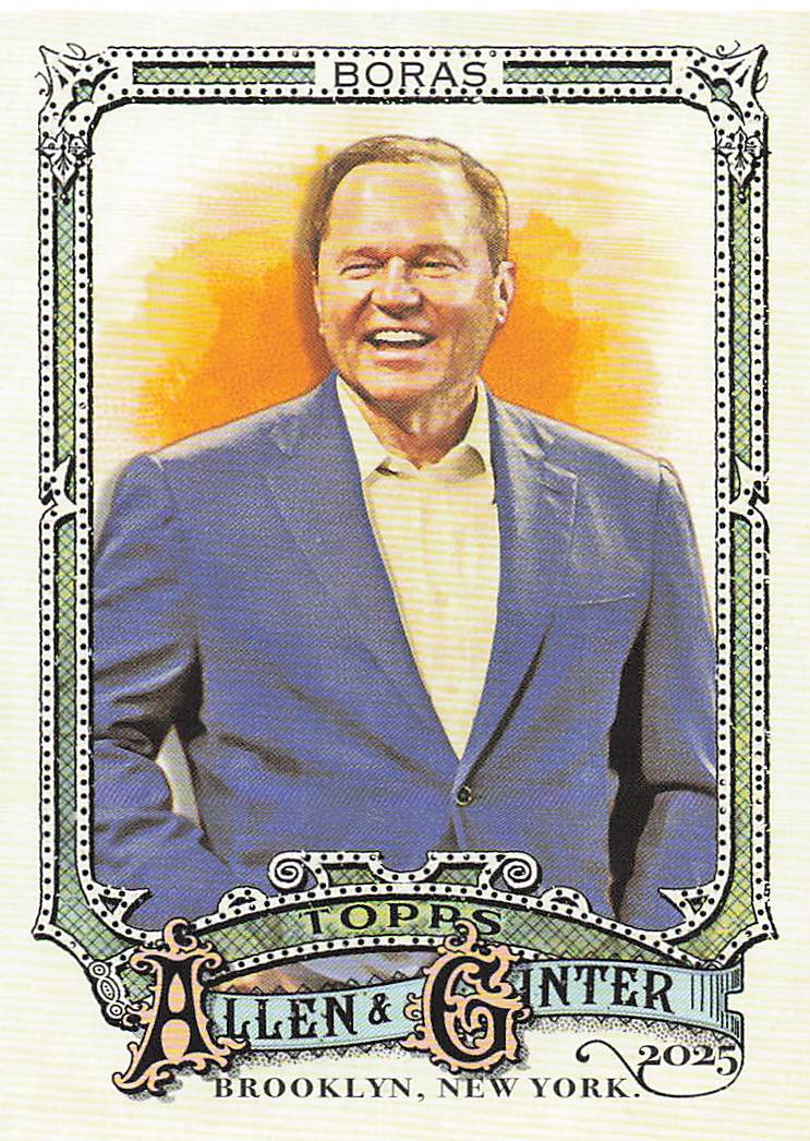 2025 Topps Allen & Ginter Baseball Scott Boras #271