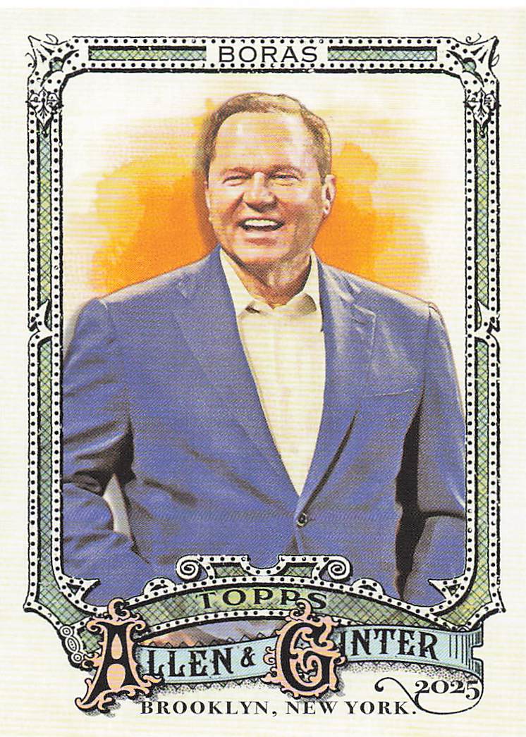 2025 Topps Allen & Ginter Baseball Scott Boras #271