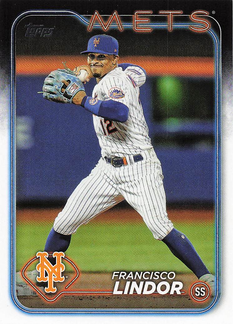 2024 Topps Baseball Francisco Lindor #650