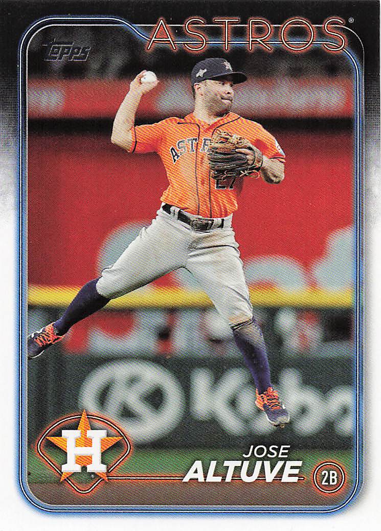 2024 Topps Baseball Jose Altuve #700