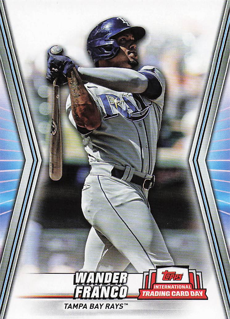 2023 Topps International Trading Card Day Baseball Wander Franco #NTCD-B27