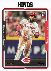 2025 Topps Archives Baseball Rece Hinds #287 Rookie