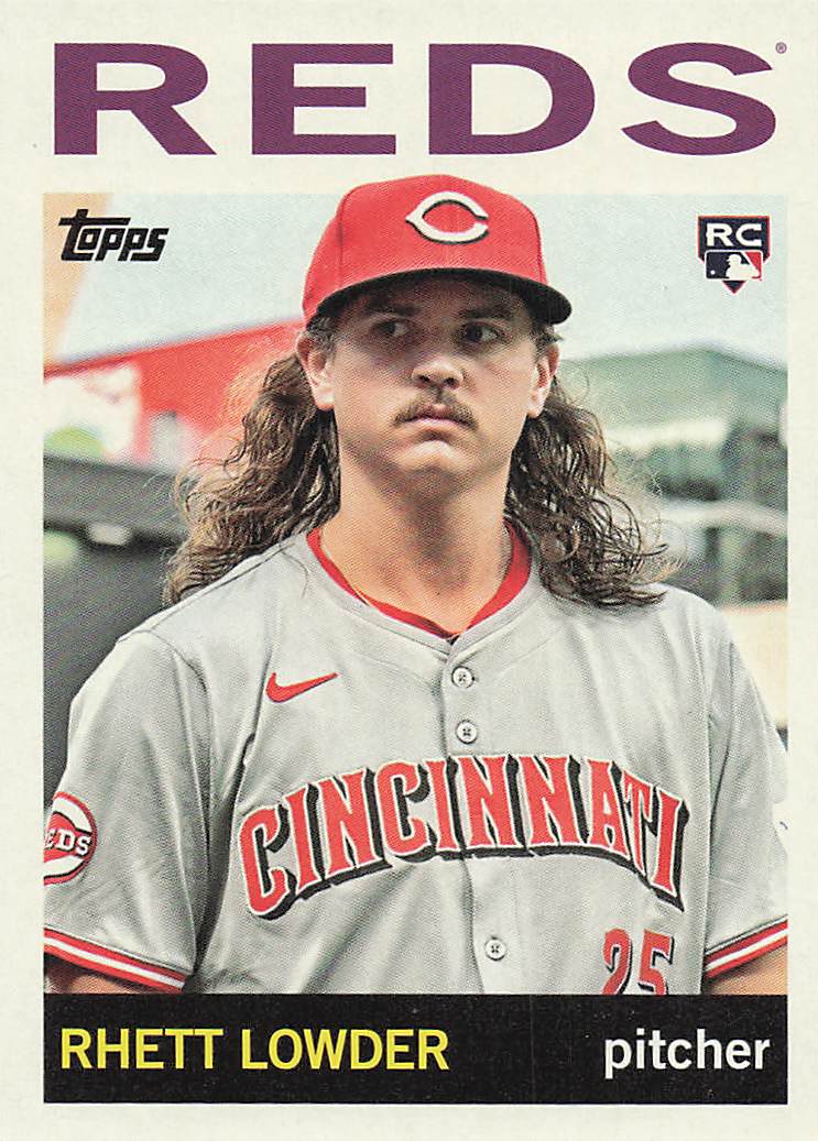 2025 Topps Archives Baseball Rhett Lowder #76 Rookie