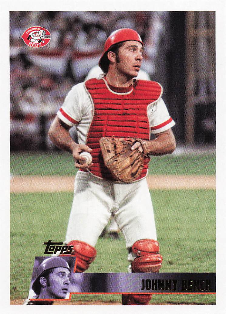 2025 Topps Archives Baseball Johnny Bench #102