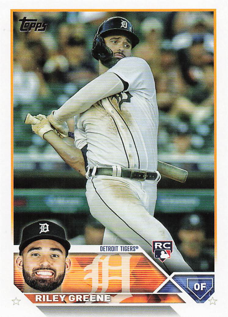 2023 Topps Baseball Riley Greene #31 Rookie