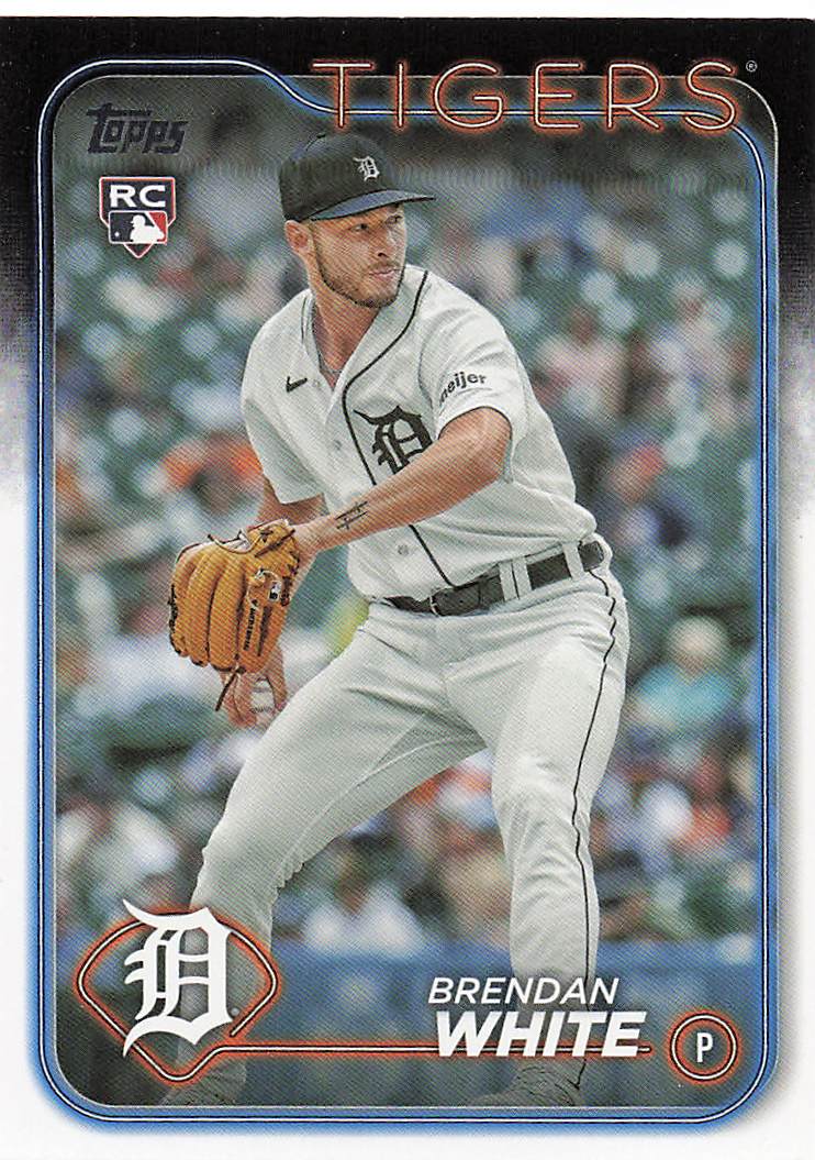 2024 Topps Baseball Brendan White #8 Rookie