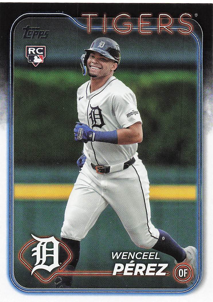 2024 Topps Update Baseball Wenceel Perez #US233 Rookie