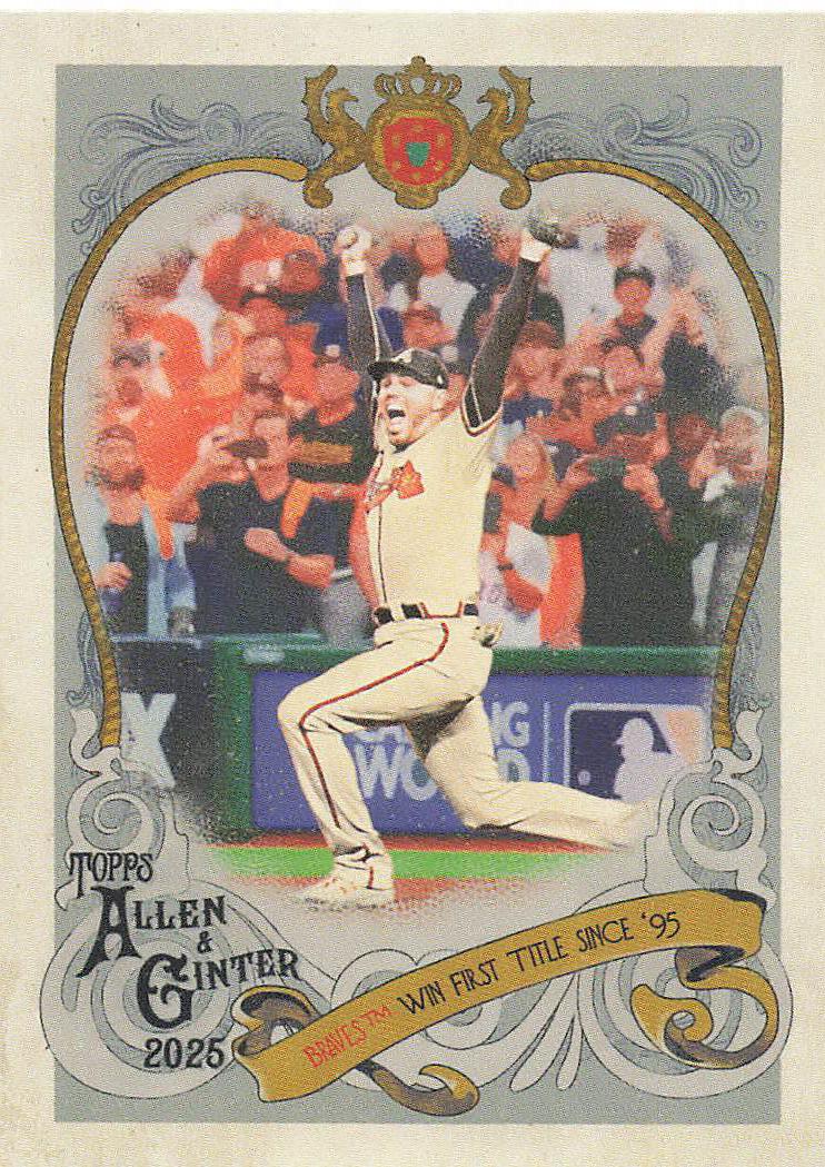 2025 Topps Allen & Ginter X Baseball Sweet Victory Freddie Freeman #SV-5